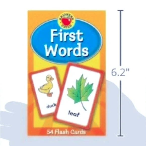First Words, ABC & Counting Activity Cards Set - Picture 7 of 7